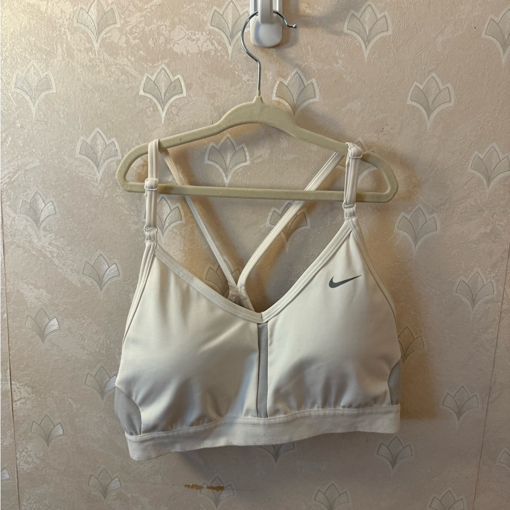 Nike Women's Off-White Sports Bra